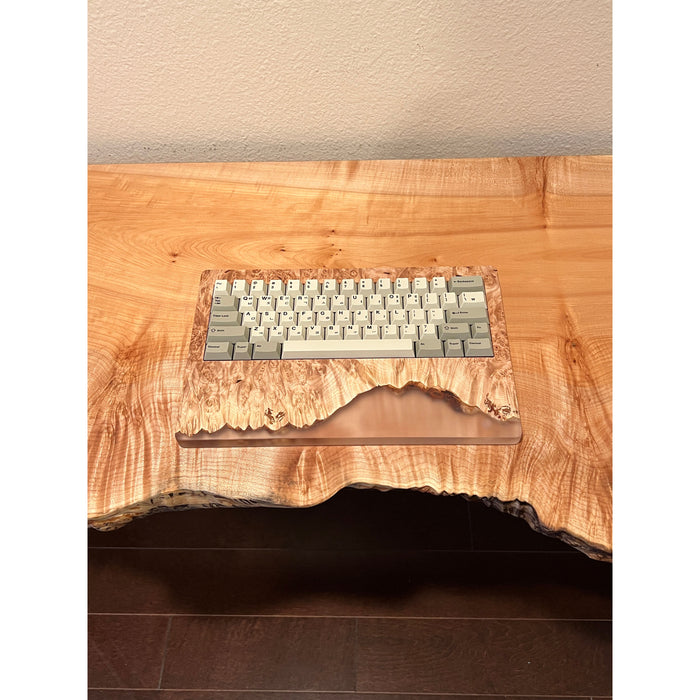 Burl and Epoxy Keyboard