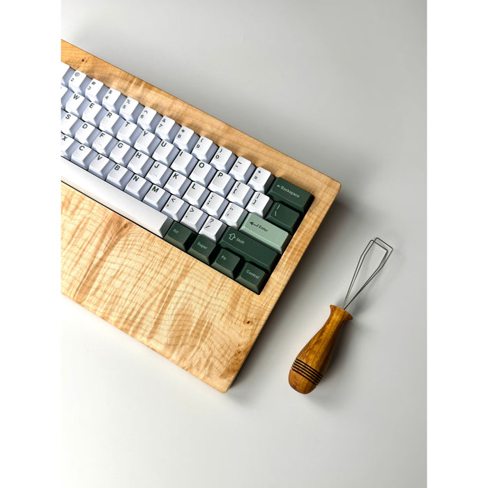 Quilted Maple Keyboard with Wrist Rest